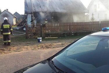 Wybuch butli gazowej w domu jednorodzinnym. Znaleziono ciało mężczyzny