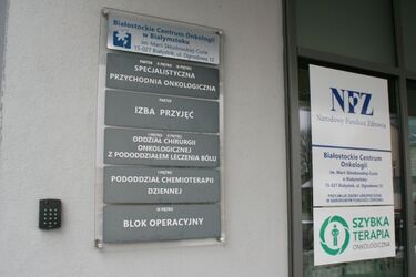 Zarząd województwa po raz kolejny dofinansował Białostockie Centrum Onkologii