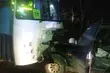 Autobus przewożący dzieci zderzył się z osobówką