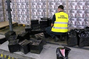 Kontrabanda ukryta w tirze. Funkcjonariusze udaremnili próbę przemytu