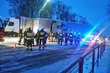 Kolizja tirów na odcinku Białystok - Augustów. Droga była zablokowana
