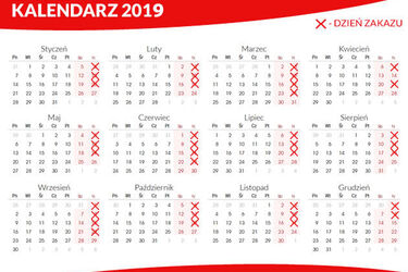 Niedziel z zakazem handlu będzie jeszcze więcej [KALENDARZ]