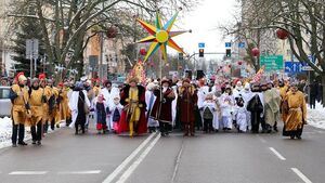 Białostoczanie poszli za gwiazdą. VII Orszak Trzech Króli [ZDJĘCIA]