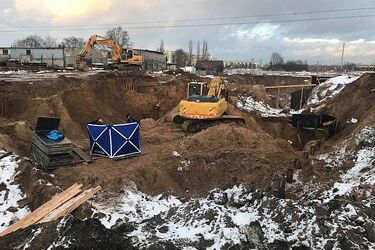 Tragedia na placu budowy. Robotnicy zostali przysypani ziemią
