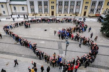 Białostoczanie podziękowali szefowi WOŚP [ZDJĘCIA]