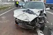 Wypadek w Siemiatyczach. Dwie osoby trafiły do szpitala 
