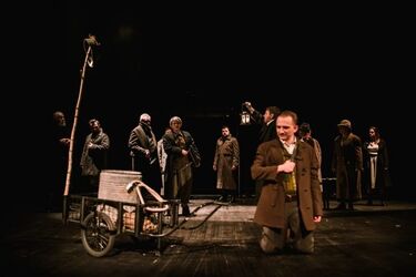 "Obława" na rockowo. Mocny spektakl w Teatrze Dramatycznym