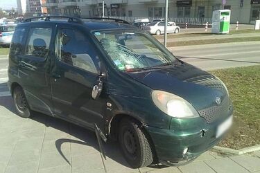 Potrącenie pieszego na ul. Żeromskiego