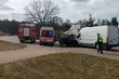 Zderzenie dwóch pojazdów na krajowej 