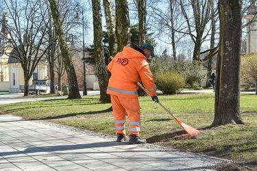 Wiosenne porządki w mieście rozpoczęte