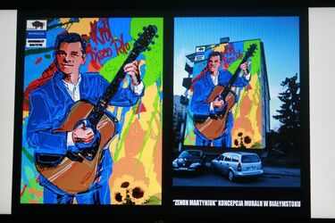 Mural Zenka Martyniuka. Wiadomo, gdzie dokładnie powstanie i jaki jest projekt