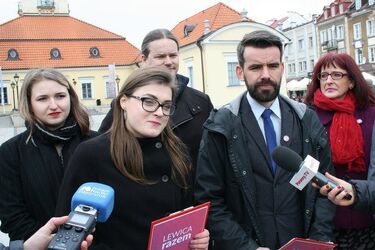 Lewica Razem przedstawiła listy i program na wybory europejskie