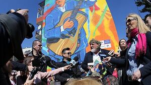 Mural Zenka Martyniuka gotowy. Król disco polo jak malowany [ZDJĘCIA]