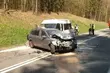 Droga Białystok - Augustów zablokowana. Zderzyły się 3 pojazdy