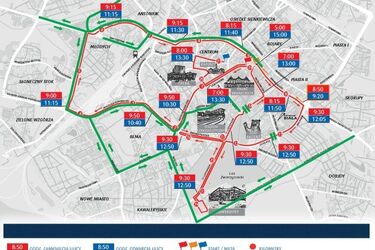 Mnóstwo utrudnień. Białystok opanują biegacze