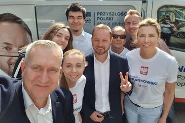 Sportowcy trzymają się razem. Byli mistrzowie popierają Tomasza Frankowskiego