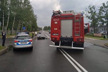 Nie ustąpił pierwszeństwa. Doszło do zderzenia