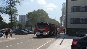 Pożar przy ul. Świętojańskiej. Ewakuowano kilkaset osób [ZDJĘCIA]