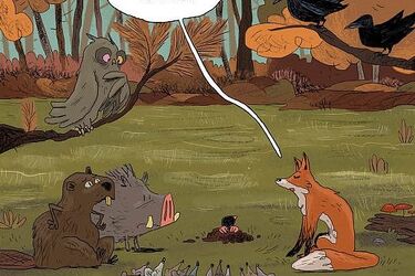 Nowy komiks Tomasza Samojlika. Co się wydarzy w Lesie Złamanych Serc?