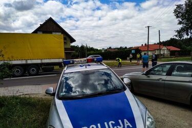 Śmiertelne potrącenie na krajowej "8"