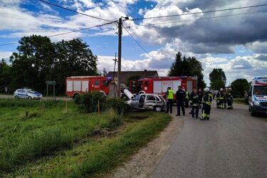 Kobieta z dzieckiem trafiła do szpitala. Nie ustąpiła pierwszeństwa przejazdu