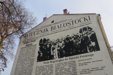 Białostocki mural wyróżniony. Zostanie zaprezentowany na święcie projektów kulturalnych