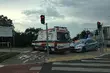 Wypadek z udziałem rowerzystów. 87-latek trafił do szpitala 