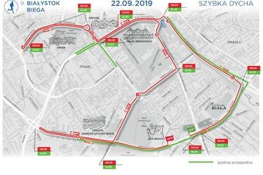 9. Białystok Biega – duża impreza biegowa w mieście. W weekend ulice będą nieprzejezdne