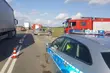 Zderzenie osobówek na krajowej 