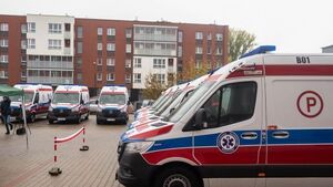 Wojewódzka Stacja Pogotowia Ratunkowego w Białymstoku z nowymi ambulansami