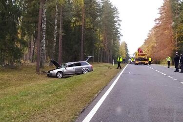 Śmiertelny wypadek na DK65 