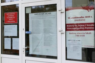 Wybory do senatu. Wyniki w jednym z podlaskich okręgów mogą zostać oprotestowane