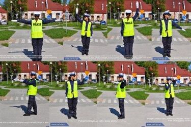 Akcja "Znicz". Jak zachować się, gdy policjant kieruje ruchem?
