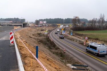 Kolejne miliony na budowę wylotu na Warszawę