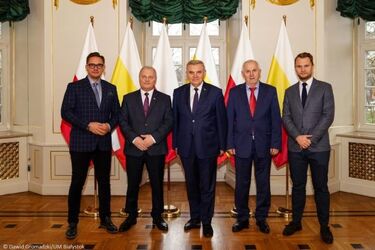 Wspólnie na rzecz Białegostoku i regionu. Prezydent spotkał się z podlaskimi posłami