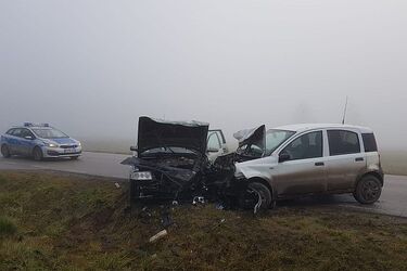 Kolejny wypadek na podlaskich drogach. Policja wyznaczyła objazdy