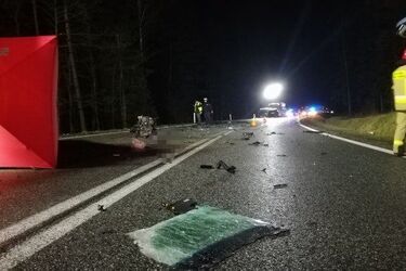 Katrynka. Kierowca nie żyje, pasażerka jest w szpitalu