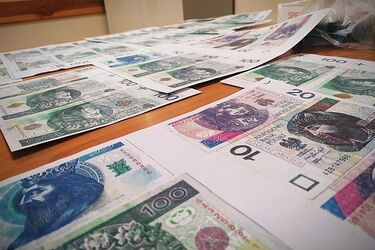 Drukował banknoty na domowej drukarce. Trafił do aresztu