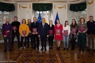 Białostoccy twórcy odebrali stypendia 