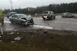 Wypadek na trasie Grajewo - Mońki. Dwie osoby trafiły do szpitala