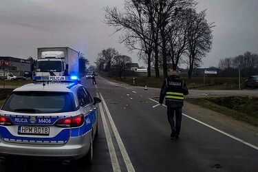 Tragiczny wypadek w regionie. Zginął kierowca skutera