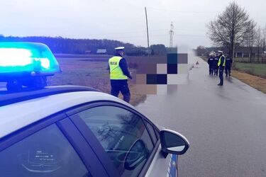 Śmiertelnie potrącił 45-latka i uciekł. Policja ujęła pijanego kierowcę
