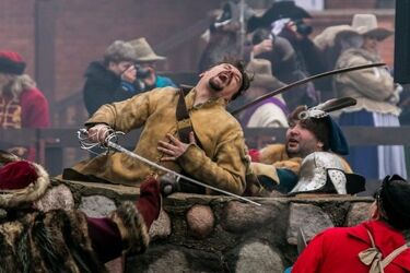 Jedyna w kraju inscenizacja zimowa. Szturm Zamku w Tykocinie