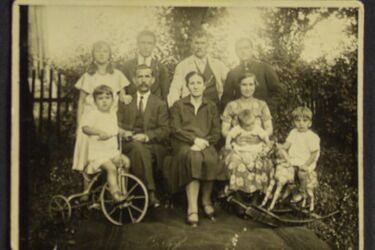 Konik na biegunach i pluszowy miś. Zabawki poszukiwane