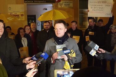 Szymon Hołownia otworzył biuro wyborcze w Białymstoku. Jakie ma plany?