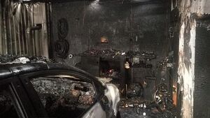 Przy Jurowieckiej spłonął warsztat samochodowy. Internauci zbierają na jego odbudowę