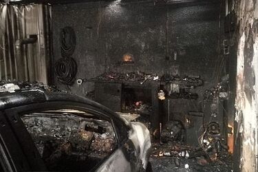 Przy Jurowieckiej spłonął warsztat samochodowy. Internauci zbierają na jego odbudowę