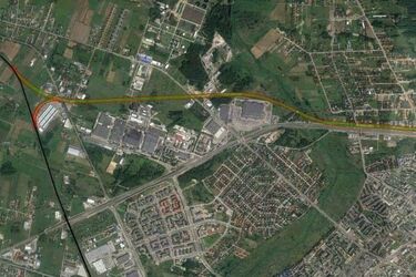 Nowy wariant kolejowej obwodnicy Białegostoku. Przy Auchan i Leroy Merlin