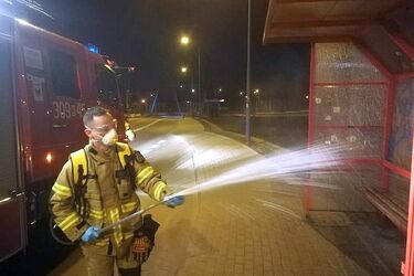 Dezynfekowano Białystok. Teraz czas na Wasilków