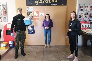 Maseczki dla seniorów z przygranicznych miejscowości